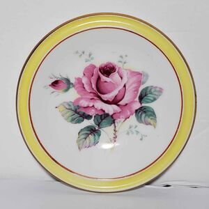 Paragon Tea Bag Holder Pink Rose Vintage